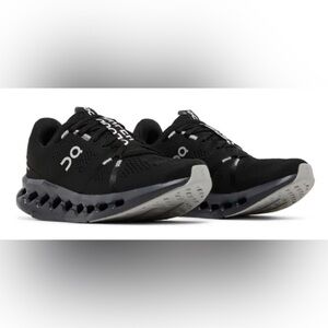 ON RUNNING Cloud Surfer Tennis Shoe in All Black Size 11